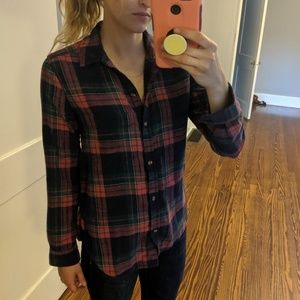 American eagle plaid shirt